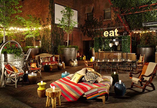 Hudson Hotel New York Rooftop Bar Hudson Hotel New York Rooftop Bar