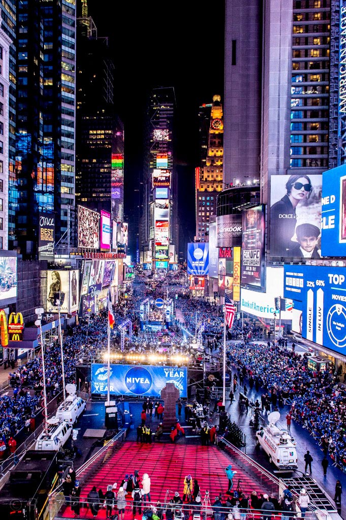 Times Square New Years Eve at BallDrop Pass NYC New Years Eve 2019