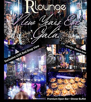 R Lounge Times Square New Years Eve 2024
