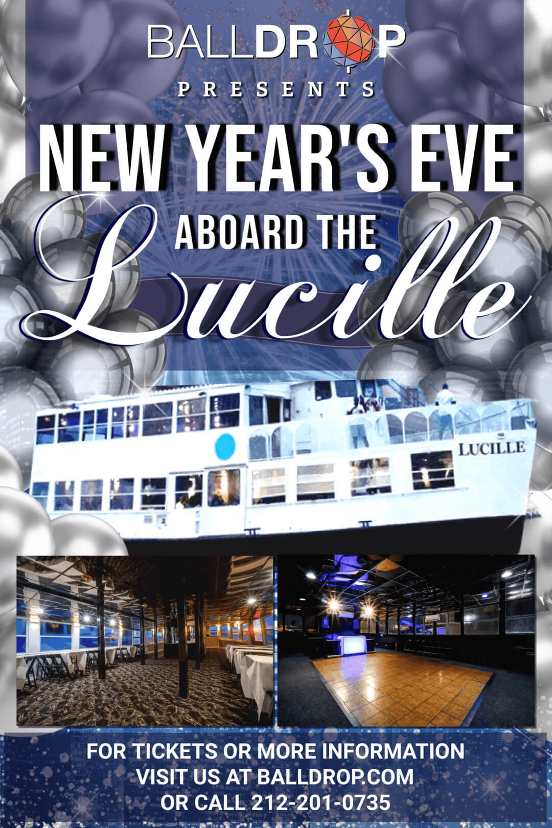 Lucille Yacht New Years Eve 2024