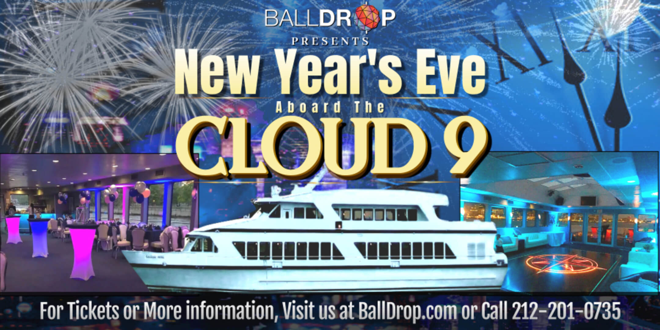 Cloud 9 IV NYC Yacht