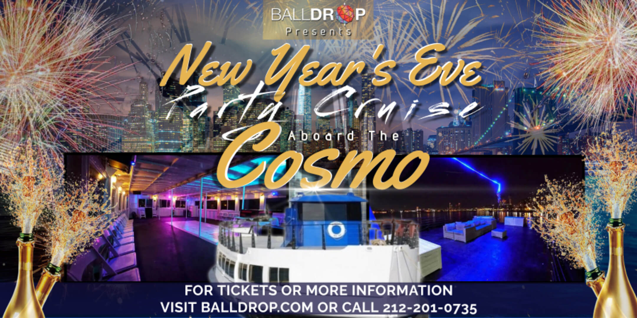 $169 GA To A 4 Hour Premium Open Bar NYE, Bryant Park (a $211 Value), Zuma  New York, nye-2023