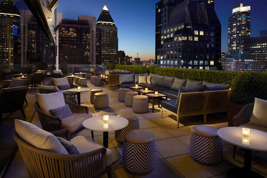 Times Square New Years Eve at RT60 Rooftop at Hard Rock Hotel Times