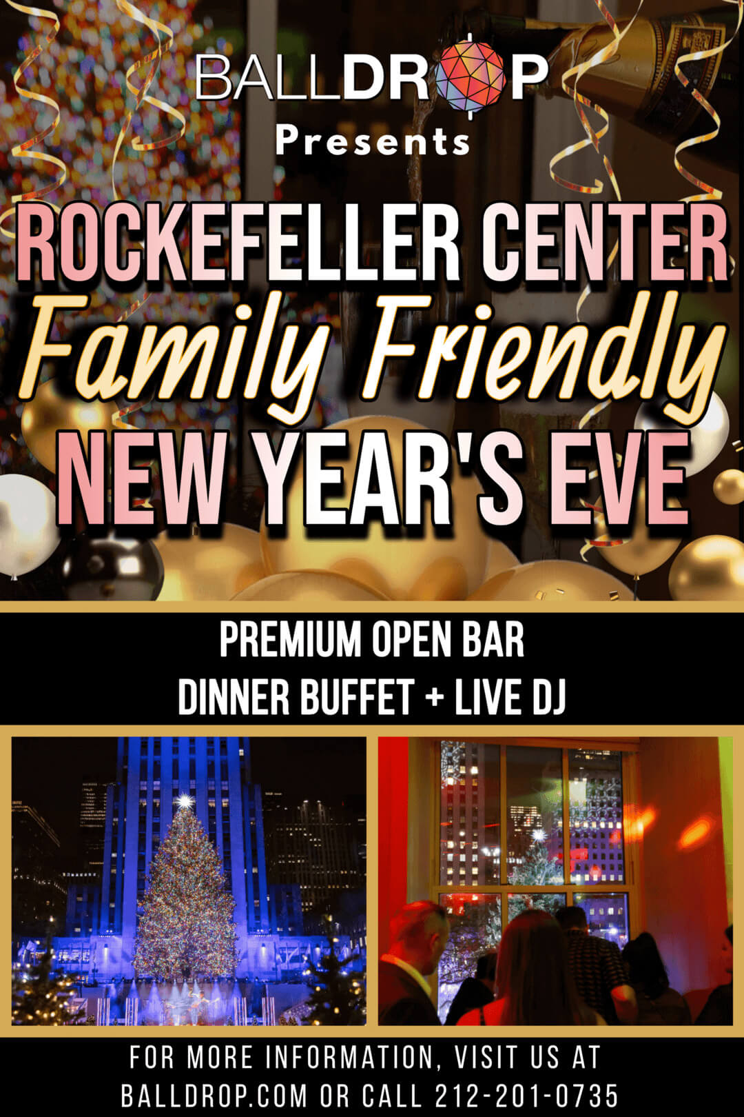 Rockefeller Center NYC New Years Eve 2024