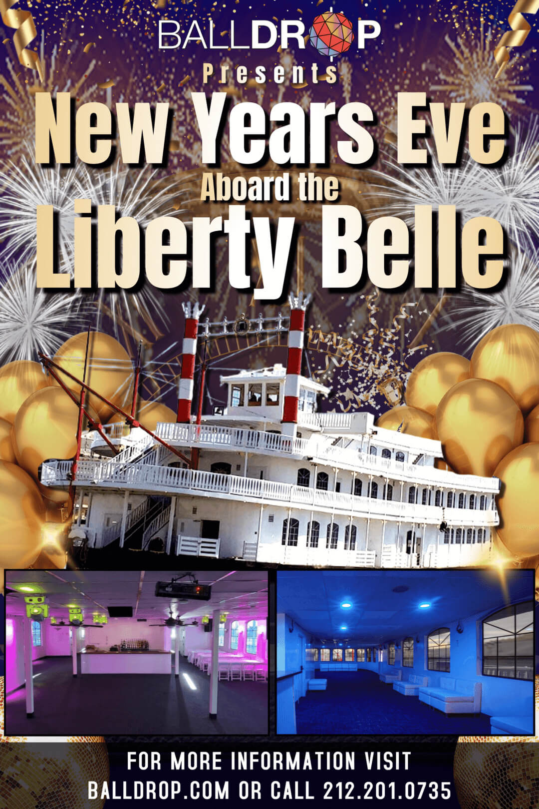 Liberty Belle NYC New Years Eve 2024