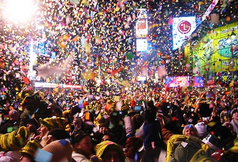 New Year&#039;s 2022 Ball Drop Live