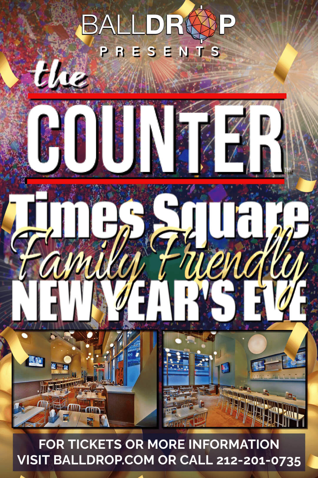 The Counter Times Square New Years Eve 2023