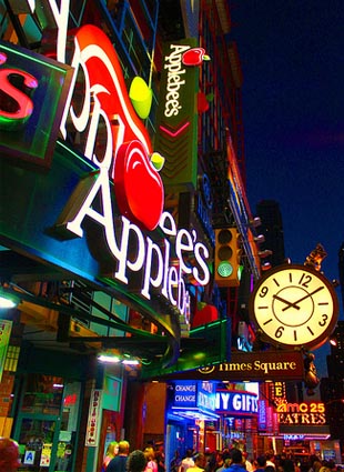 Applebee's Times Square New Years Eve 2023